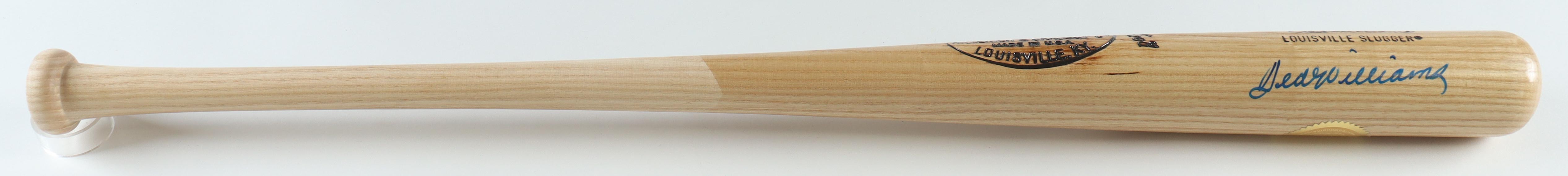 Ted Williams Signed Louisville Slugger Baseball Bat (JSA & Williams) at PristineAuction.com Ted Williams Signed Louisville Slugger Baseball Bat (JSA & Williams) at PristineAuction.com