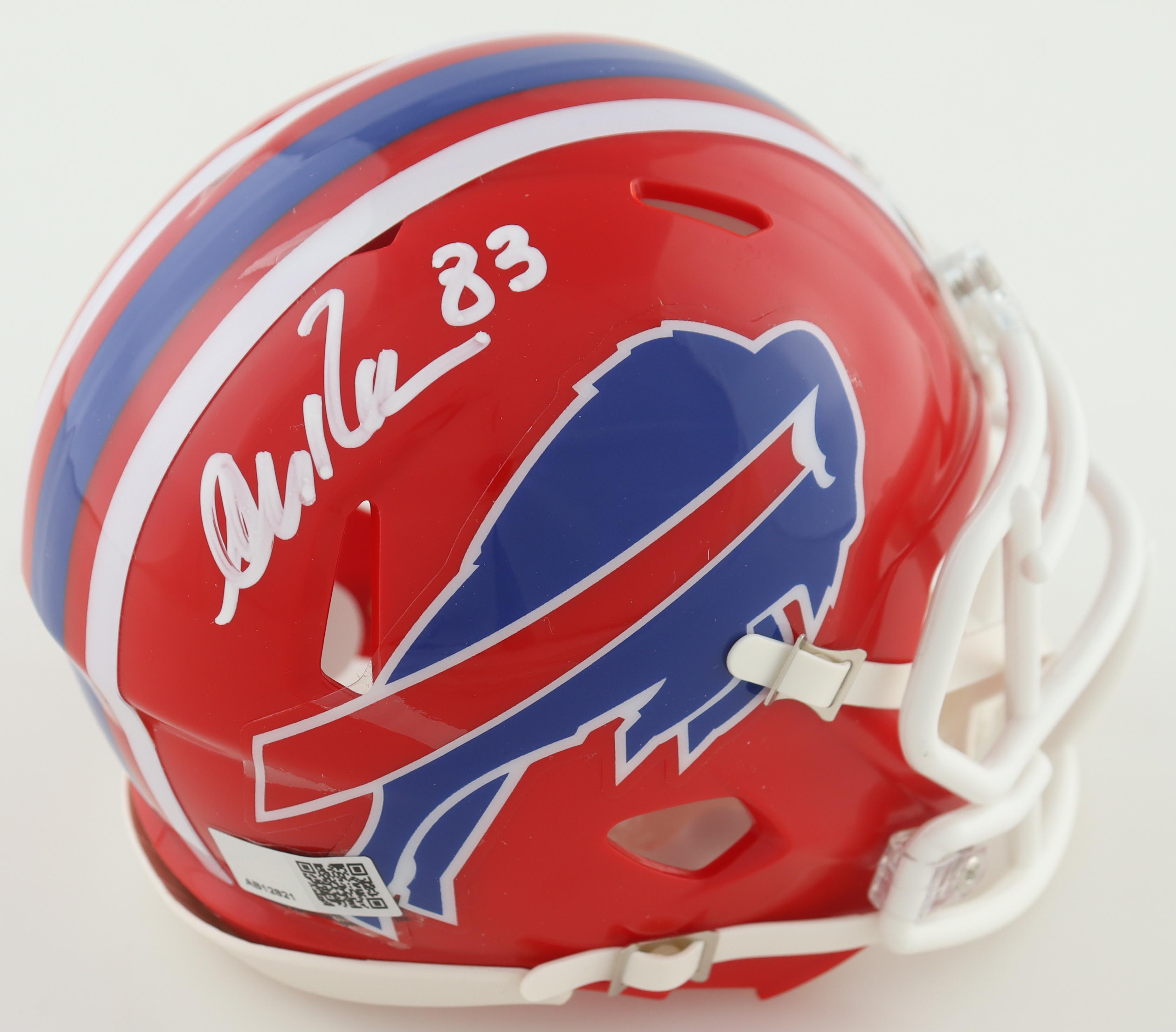 Andre Reed Signed Bills Speed Mini Helmet (TSE) at PristineAuction.com Andre Reed Signed Bills Speed Mini Helmet (TSE) at PristineAuction.com