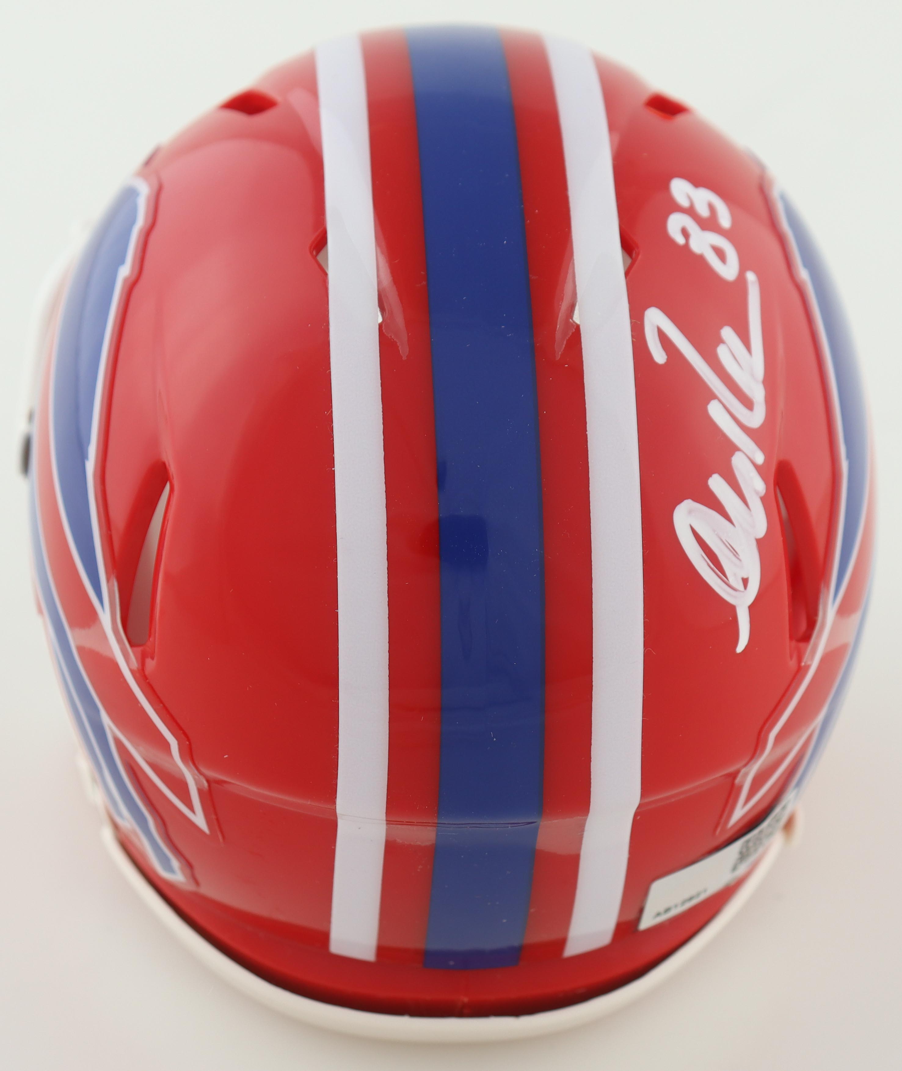 Andre Reed Signed Bills Speed Mini Helmet (TSE) at PristineAuction.com Andre Reed Signed Bills Speed Mini Helmet (TSE) at PristineAuction.com