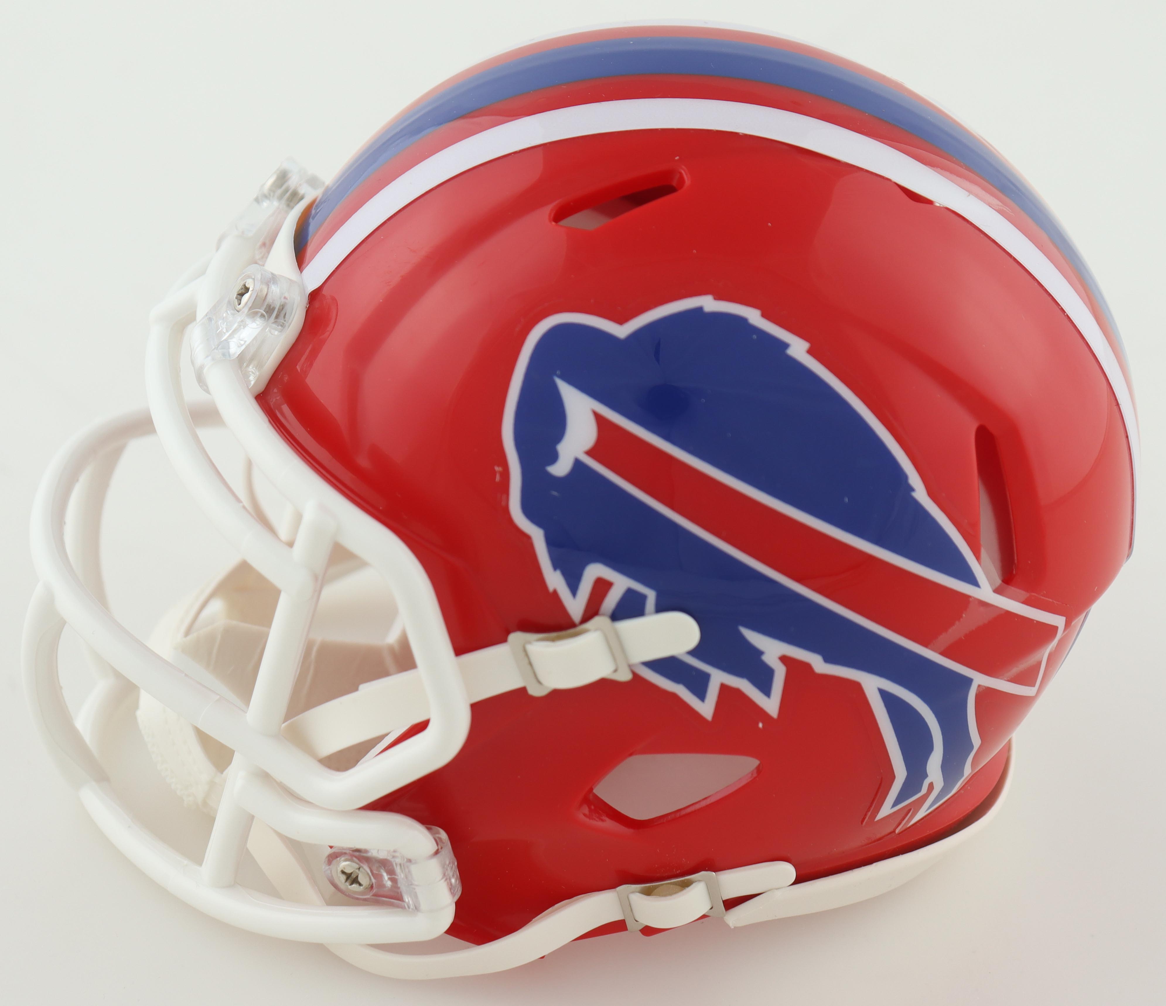 Andre Reed Signed Bills Speed Mini Helmet (TSE) at PristineAuction.com Andre Reed Signed Bills Speed Mini Helmet (TSE) at PristineAuction.com
