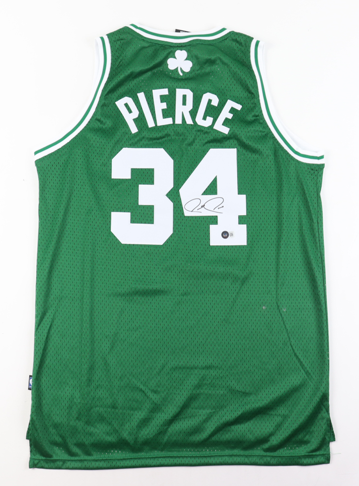 Paul Pierce Signed Celtics Jersey (Beckett) at PristineAuction.com Paul Pierce Signed Celtics Jersey (Beckett) at PristineAuction.com