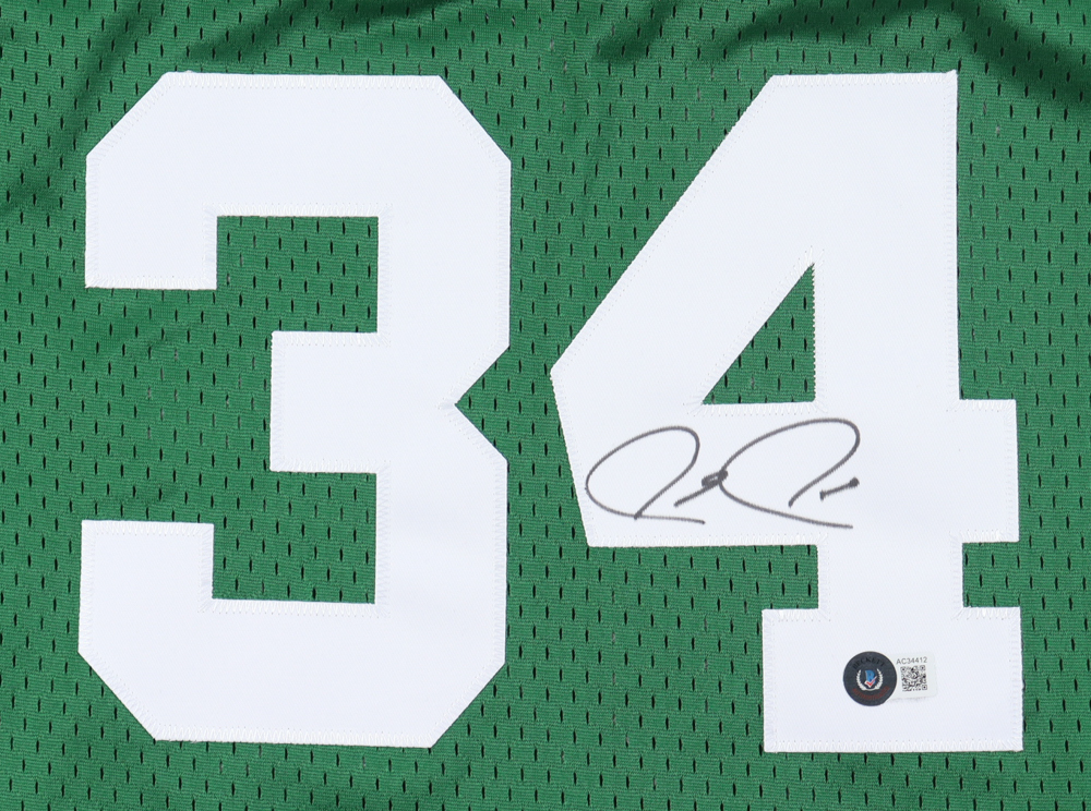 Paul Pierce Signed Celtics Jersey (Beckett) at PristineAuction.com Paul Pierce Signed Celtics Jersey (Beckett) at PristineAuction.com