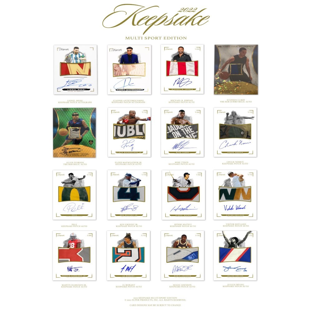 2022 Super Break Keepsake Premier Multi-Sport Edition Box at PristineAuction.com 2022 Super Break Keepsake Premier Multi-Sport Edition Box at PristineAuction.com