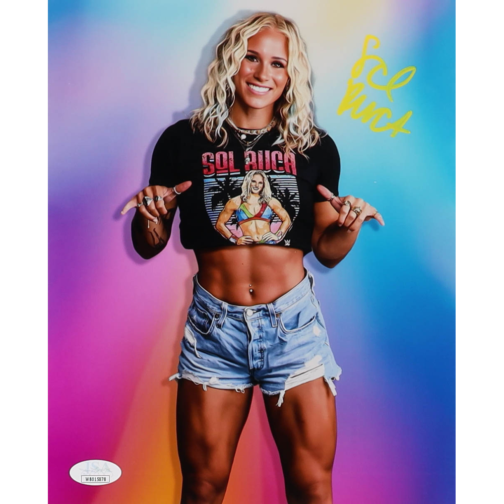 Sol Ruc Sol Ruca Signed WWE NXT 8x10 Photo (JSA) | Pristine Auction