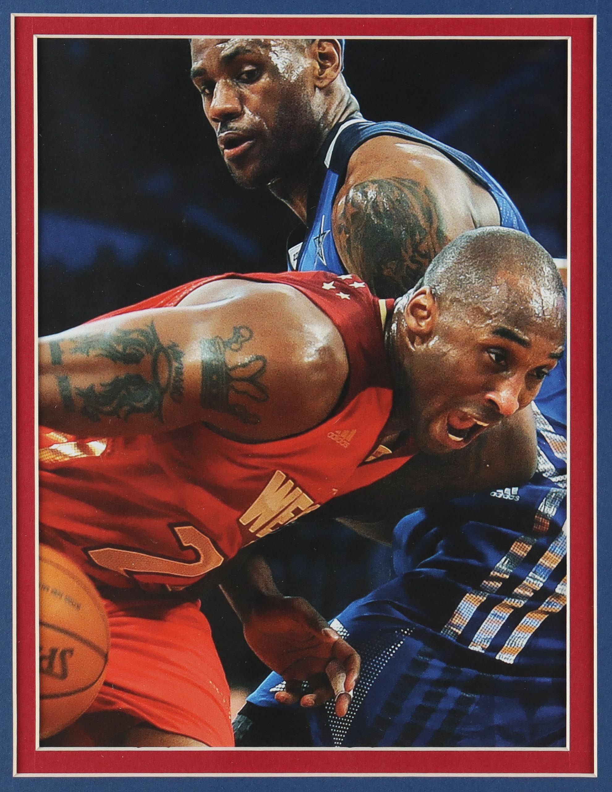 Kobe Bryant Custom Framed All-Star Jersey Display with Official 2001 All-Star Pin at PristineAuction.com Kobe Bryant Custom Framed All-Star Jersey Display with Official 2001 All-Star Pin at PristineAuction.com