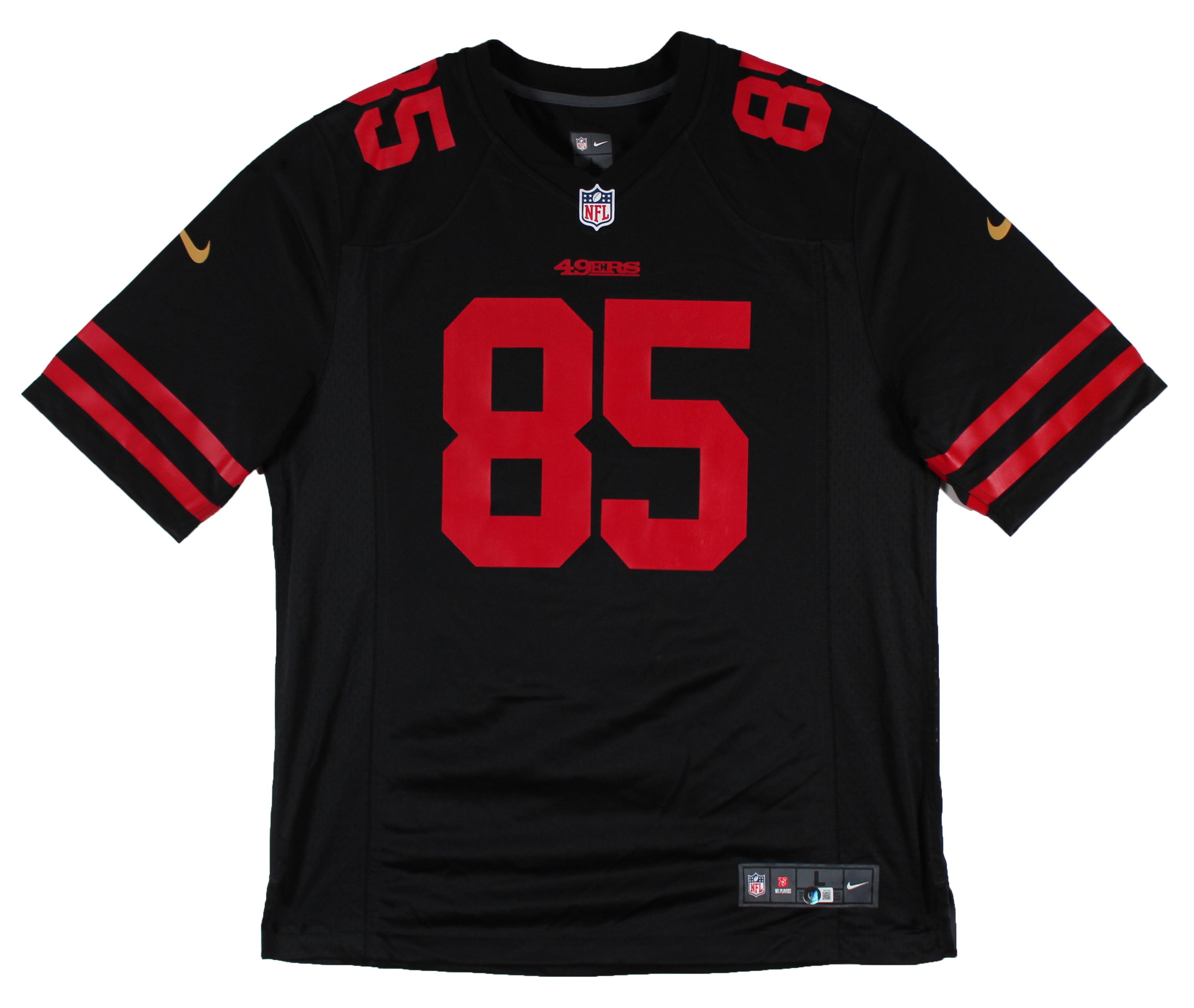 George Kittle Signed 49ers Nike Jersey (Beckett) at PristineAuction.com George Kittle Signed 49ers Nike Jersey (Beckett) at PristineAuction.com