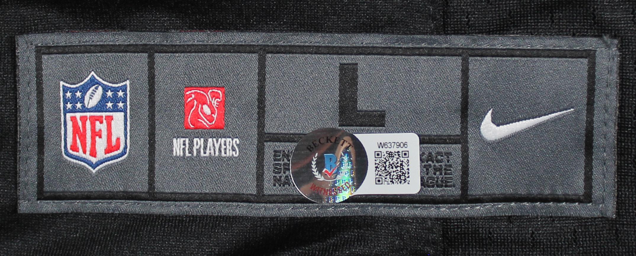 George Kittle Signed 49ers Nike Jersey (Beckett) at PristineAuction.com George Kittle Signed 49ers Nike Jersey (Beckett) at PristineAuction.com