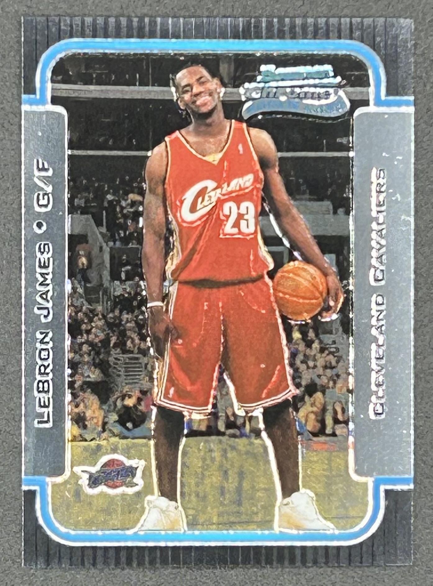 LeBron James 2003-04 Bowman Chrome #123 RC at PristineAuction.com LeBron James 2003-04 Bowman Chrome #123 RC at PristineAuction.com
