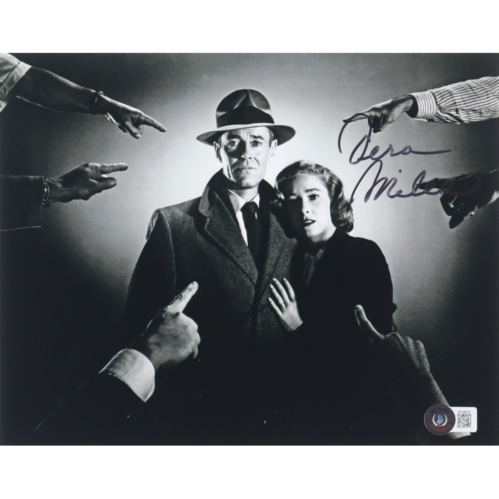 Photo Originale Signée Vera Miles (Psycho) - Autographe Collection Cinéma