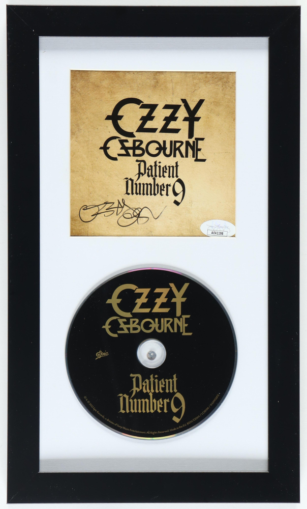 ozzy osbourne signed album