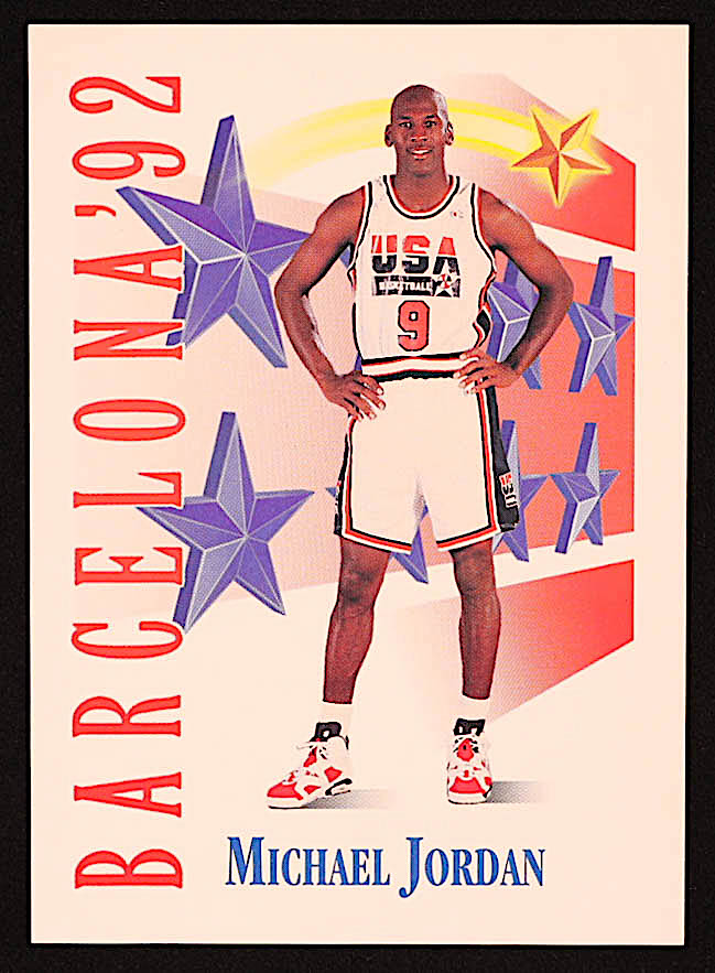 Michael Jordan 1991-92 SkyBox #534 USA at PristineAuction.com Michael Jordan 1991-92 SkyBox #534 USA at PristineAuction.com