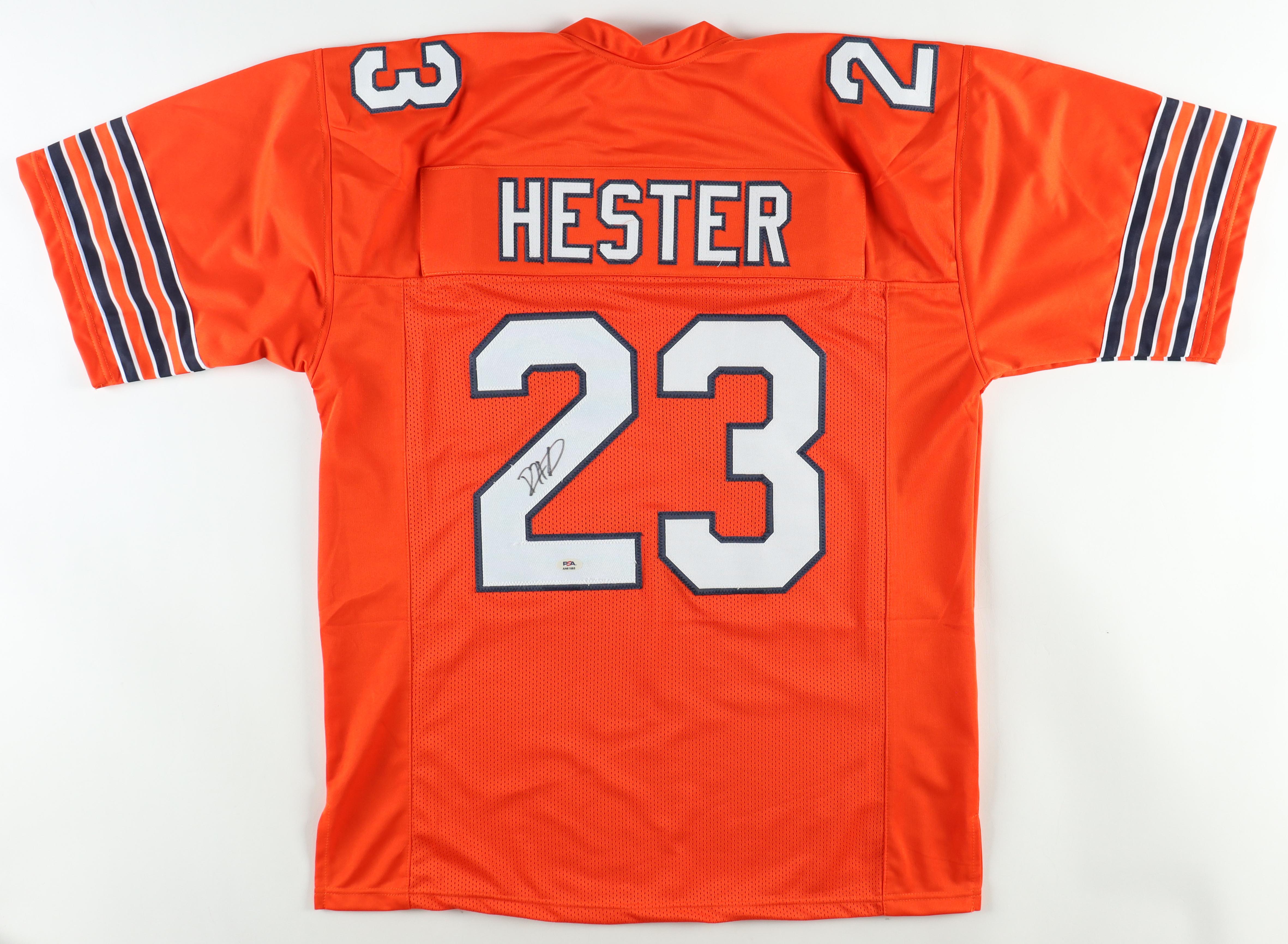 Devin Hester Signed Jersey (PSA) at PristineAuction.com Devin Hester Signed Jersey (PSA) at PristineAuction.com