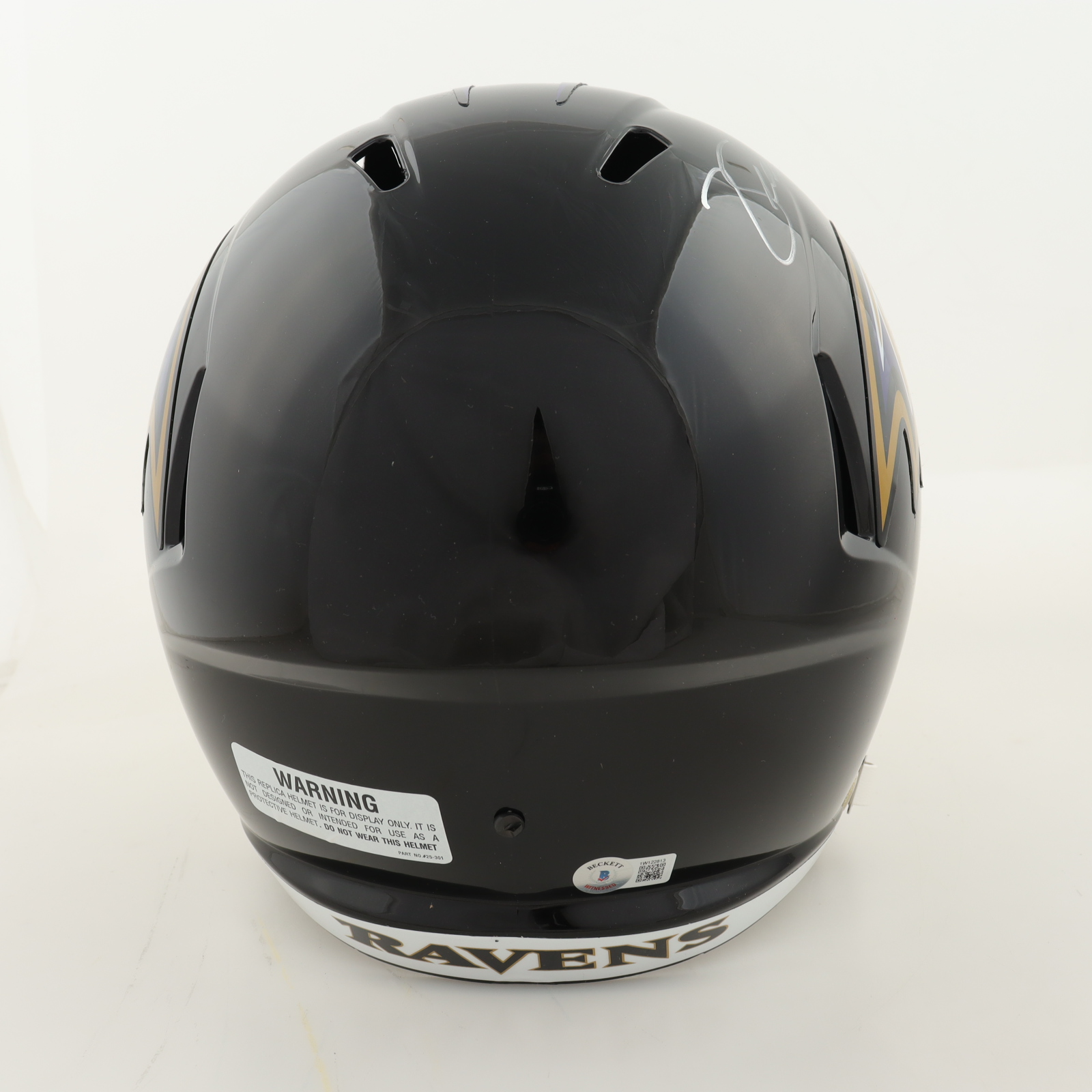 Zay Flowers Signed Baltimore Ravens Speed Full Size Flash Helmet (Beckett) at PristineAuction.com Zay Flowers Signed Baltimore Ravens Speed Full Size Flash Helmet (Beckett) at PristineAuction.com