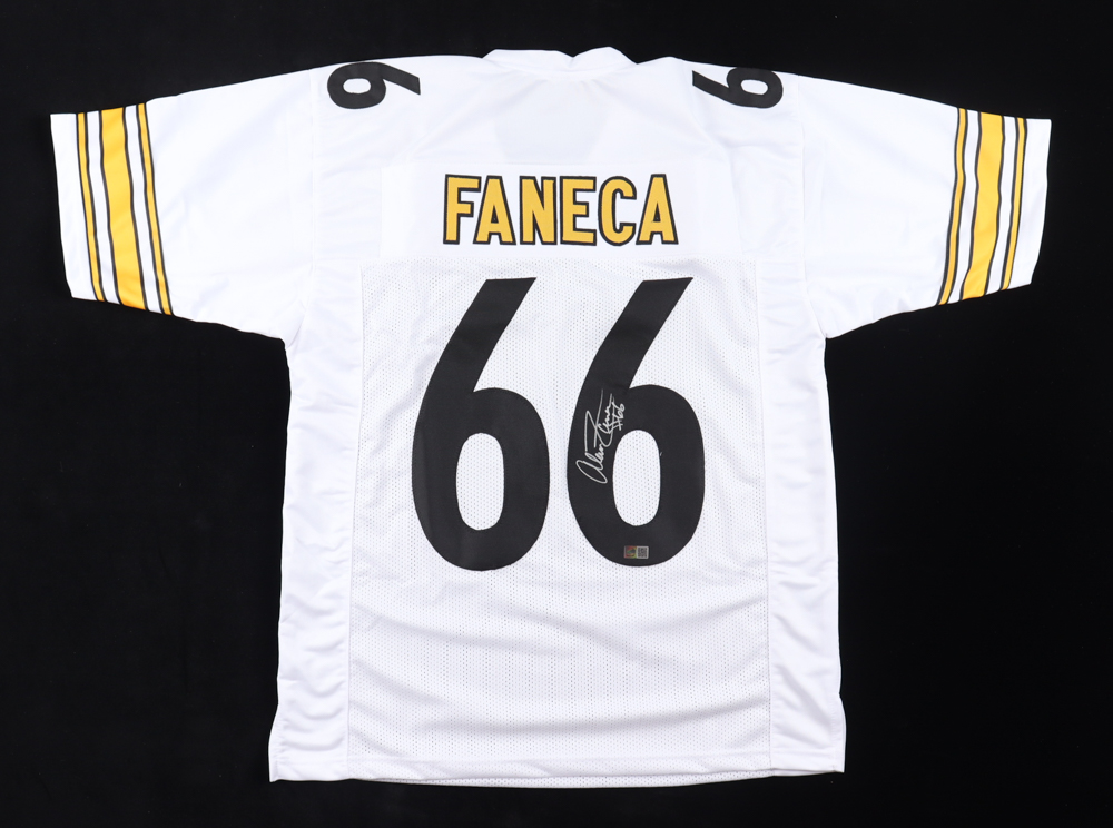Alan Faneca Signed Jersey (TSE) at PristineAuction.com Alan Faneca Signed Jersey (TSE) at PristineAuction.com