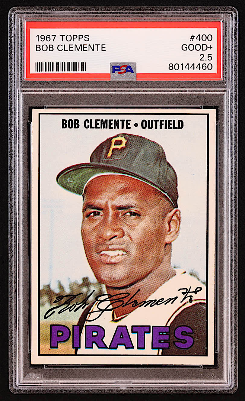 Roberto Clemente 1967 Topps #400 DP (PSA 2.5) at PristineAuction.com Roberto Clemente 1967 Topps #400 DP (PSA 2.5) at PristineAuction.com