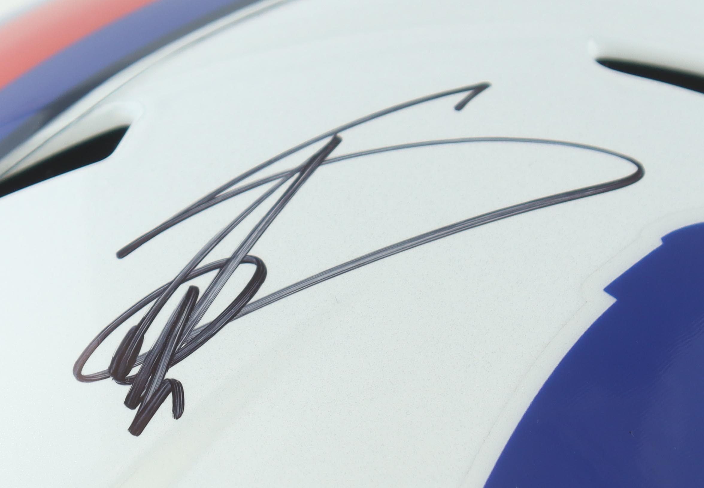 Stefon Diggs Signed Bills Full-Size Speed Helmet (Beckett) at PristineAuction.com Stefon Diggs Signed Bills Full-Size Speed Helmet (Beckett) at PristineAuction.com