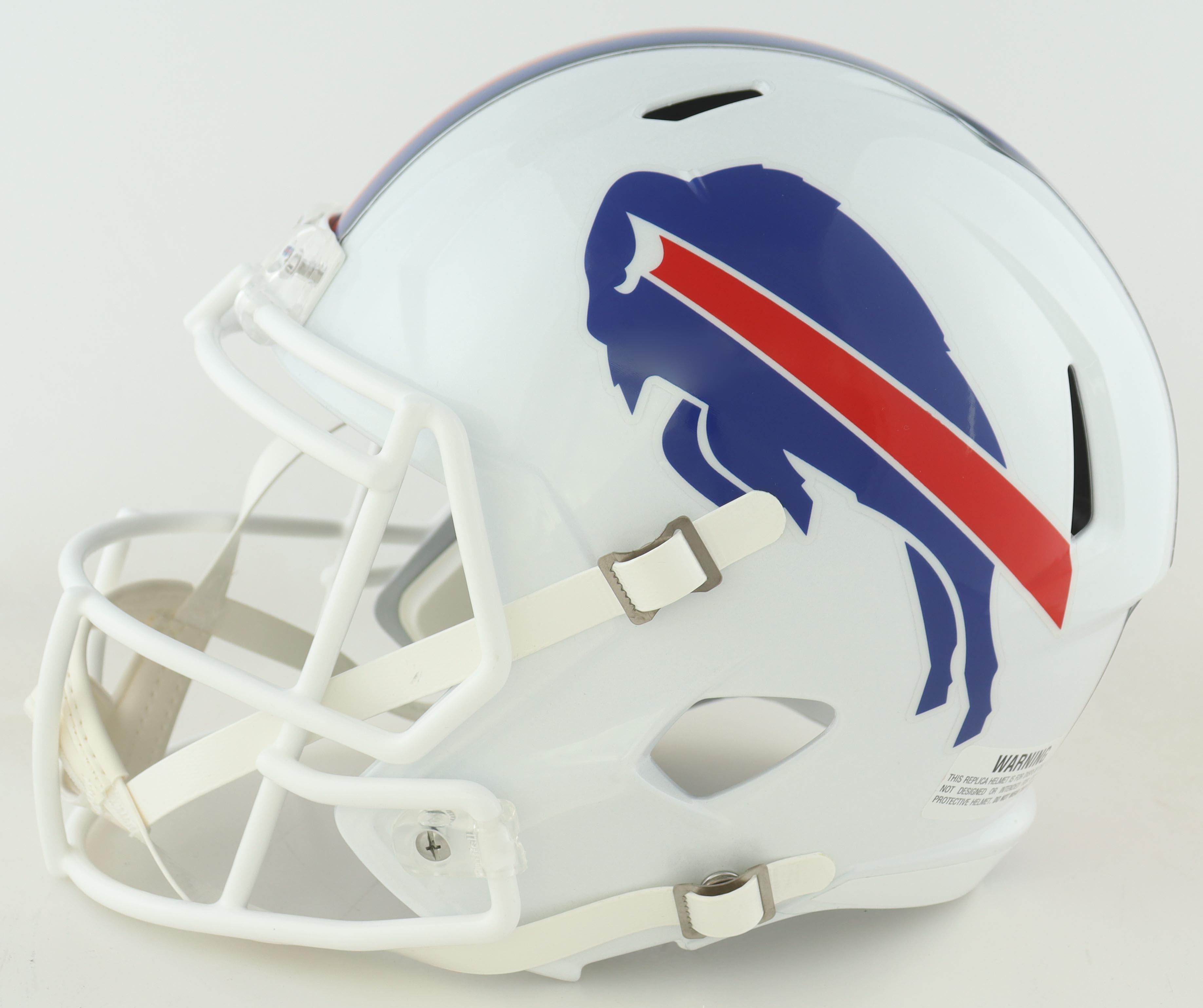 Stefon Diggs Signed Bills Full-Size Speed Helmet (Beckett) at PristineAuction.com Stefon Diggs Signed Bills Full-Size Speed Helmet (Beckett) at PristineAuction.com