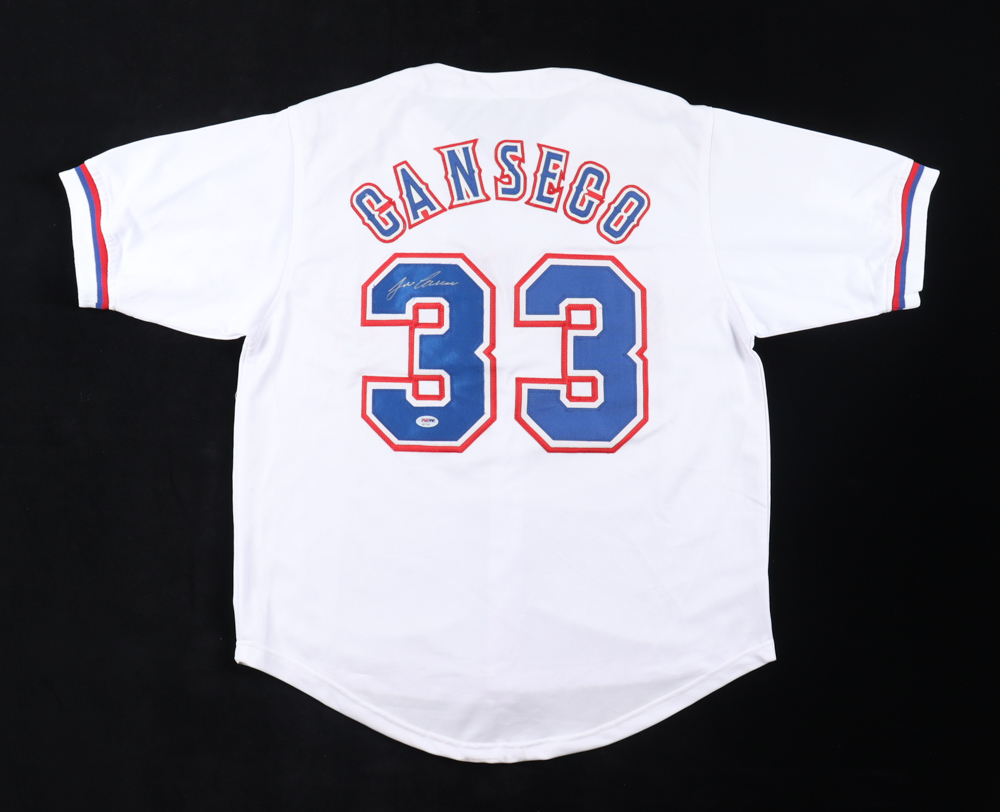 Jose Canseco Signed Jersey (PSA) at PristineAuction.com Jose Canseco Signed Jersey (PSA) at PristineAuction.com