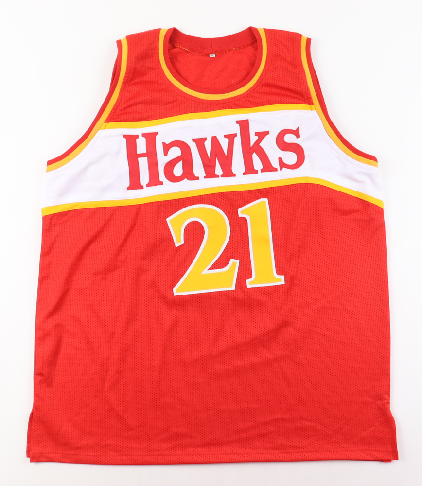 Dominique Wilkins Signed Jersey (JSA) at PristineAuction.com Dominique Wilkins Signed Jersey (JSA) at PristineAuction.com