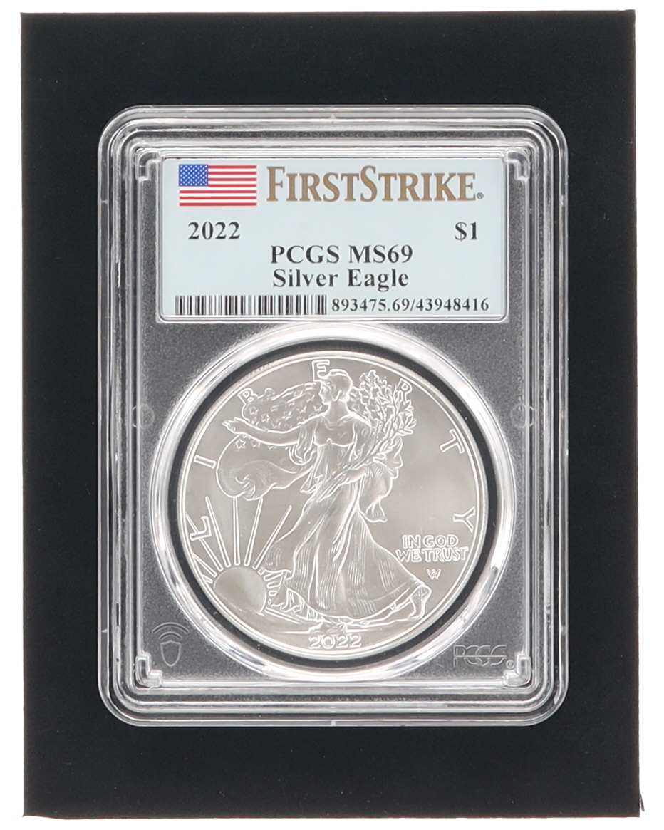 2022 American Silver Eagle - First Strike (PCGS MS69) at PristineAuction.com 2022 American Silver Eagle - First Strike (PCGS MS69) at PristineAuction.com