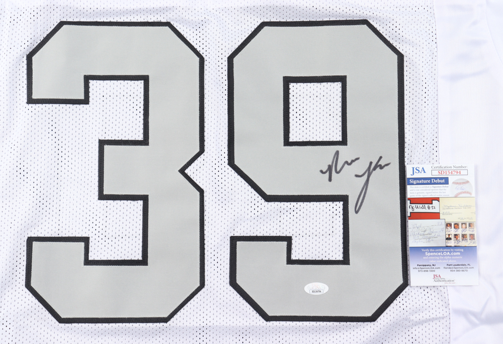 Nate Hobbs Signed Jersey (JSA) at PristineAuction.com Nate Hobbs Signed Jersey (JSA) at PristineAuction.com