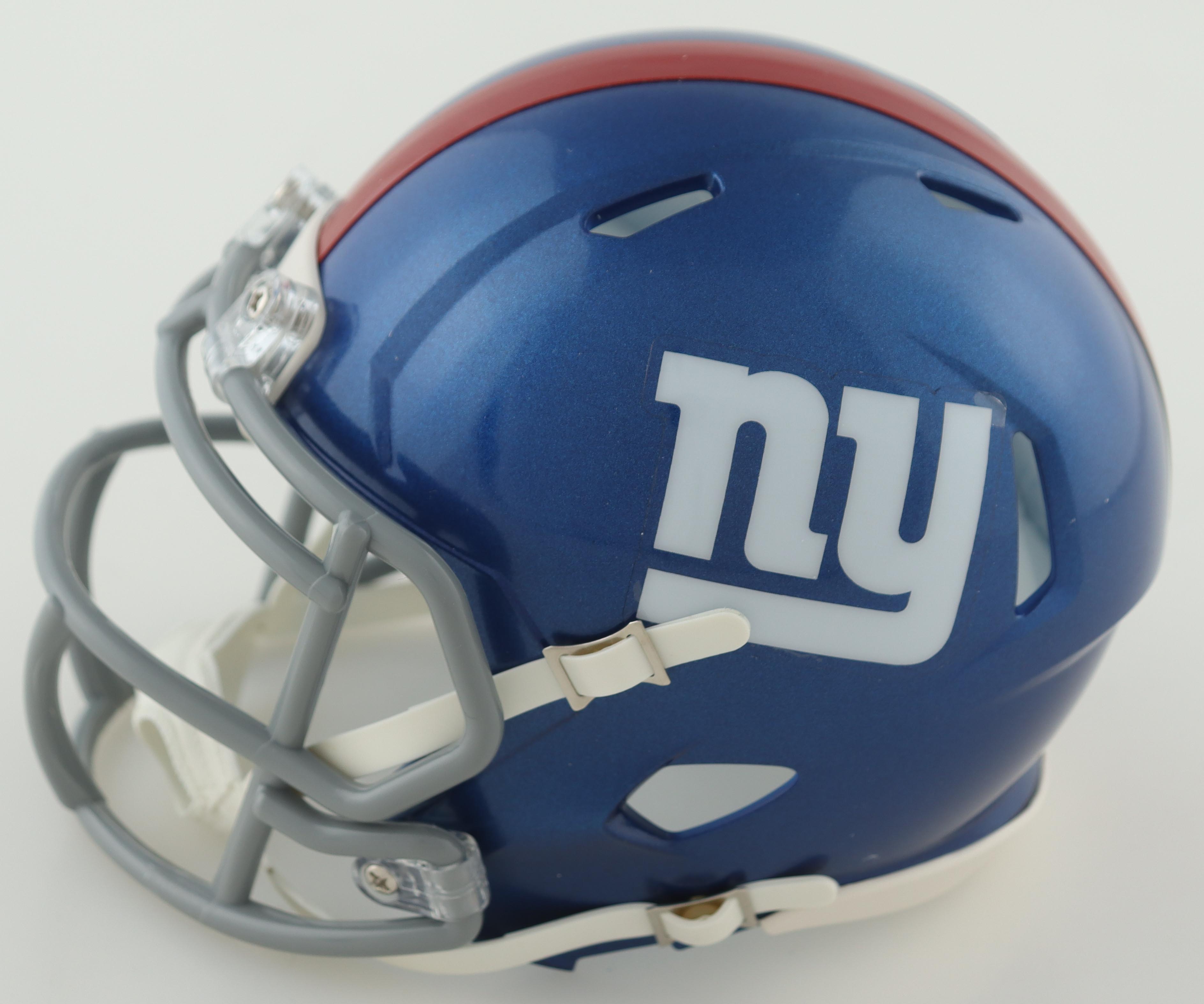 Tommy DeVito Signed Giants Speed Mini Helmet (Beckett) at PristineAuction.com Tommy DeVito Signed Giants Speed Mini Helmet (Beckett) at PristineAuction.com