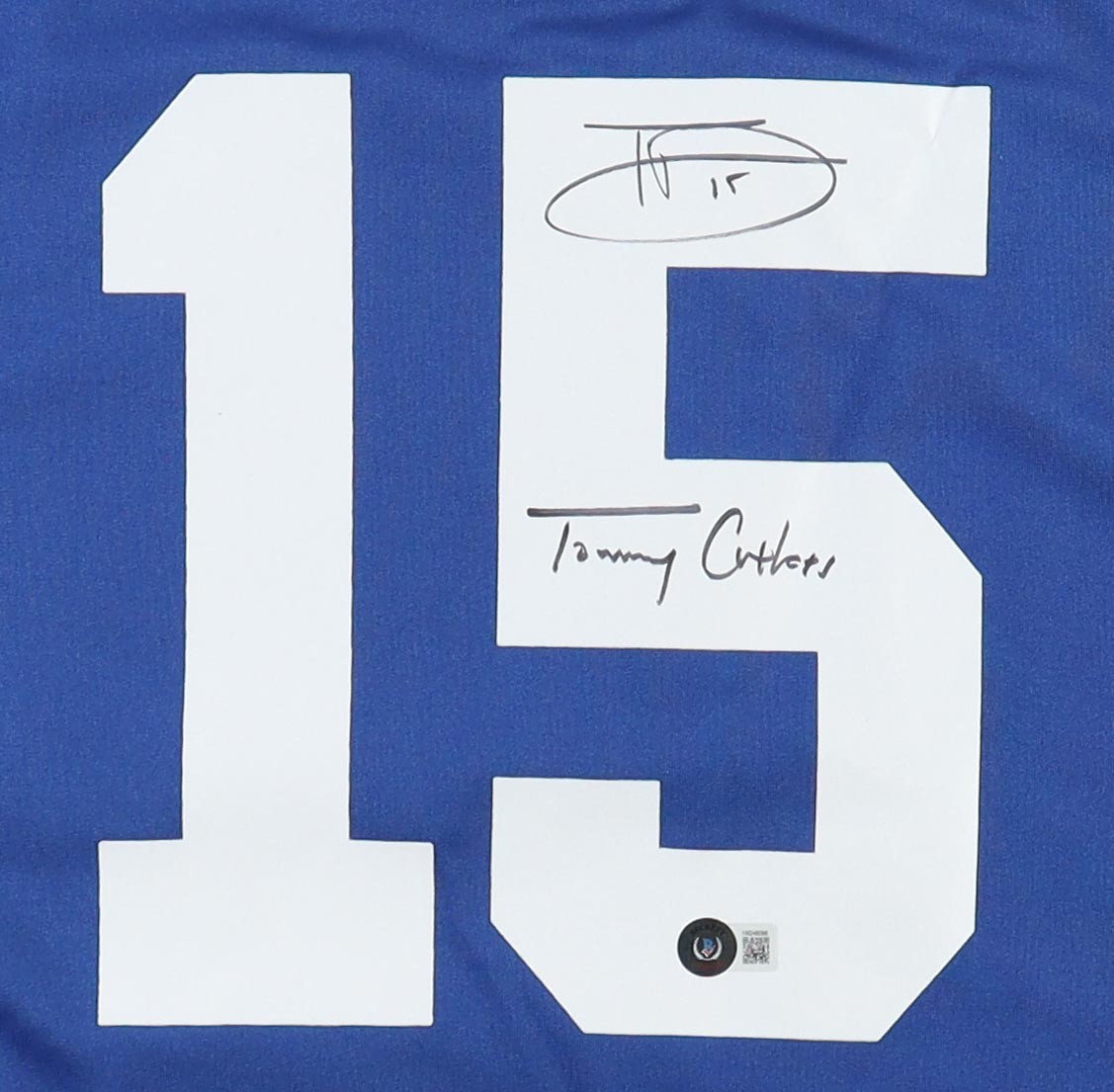 Tommy DeVito Signed Giants Nike Jersey Inscribed "Tommy Cutlets" (Beckett) at PristineAuction.com Tommy DeVito Signed Giants Nike Jersey Inscribed "Tommy Cutlets" (Beckett) at PristineAuction.com