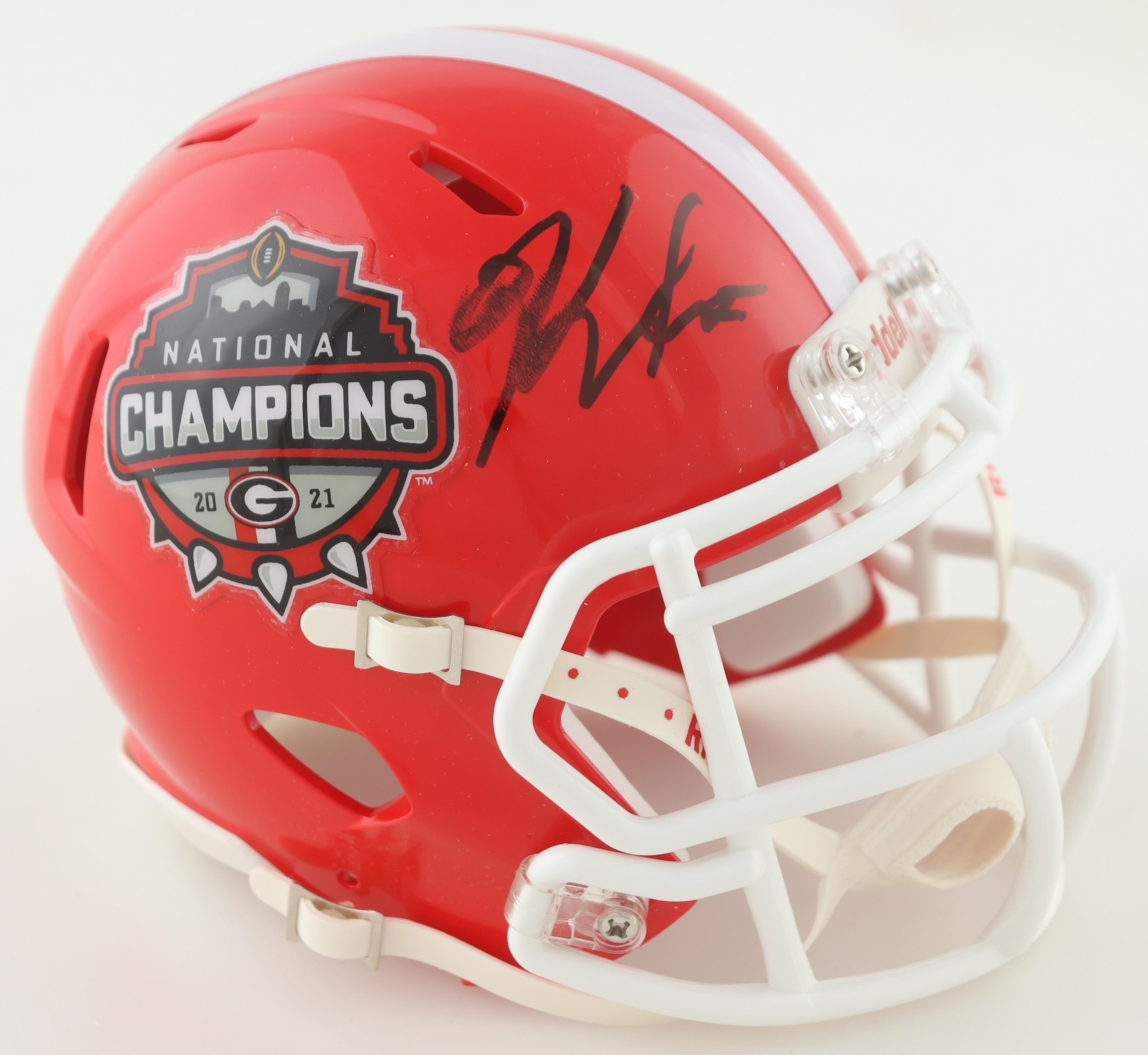 Kirby Smart Signed Georgia Bulldogs Speed Mini Helmet (Fanatics) at PristineAuction.com Kirby Smart Signed Georgia Bulldogs Speed Mini Helmet (Fanatics) at PristineAuction.com
