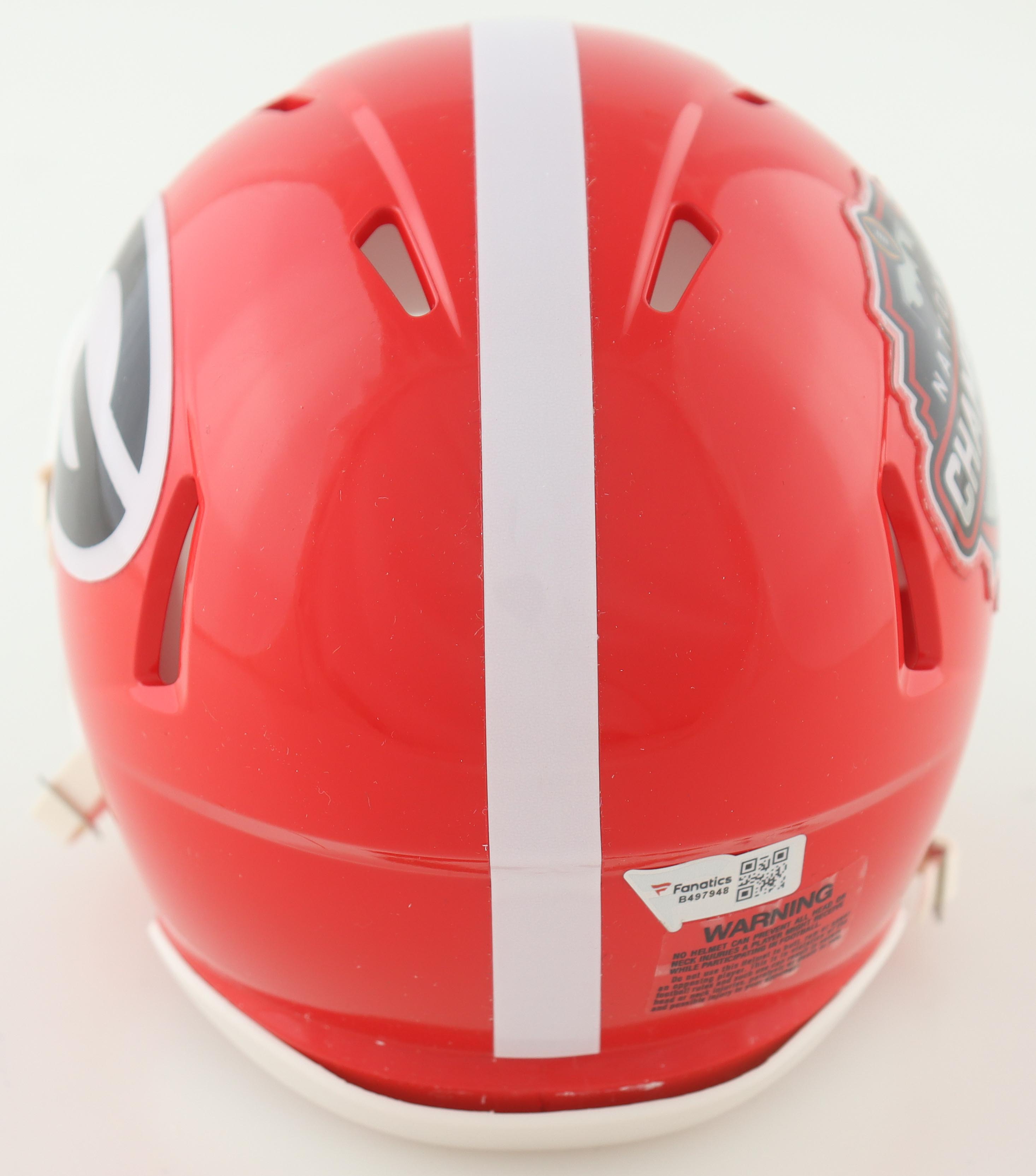 Kirby Smart Signed Georgia Bulldogs Speed Mini Helmet (Fanatics) at PristineAuction.com Kirby Smart Signed Georgia Bulldogs Speed Mini Helmet (Fanatics) at PristineAuction.com