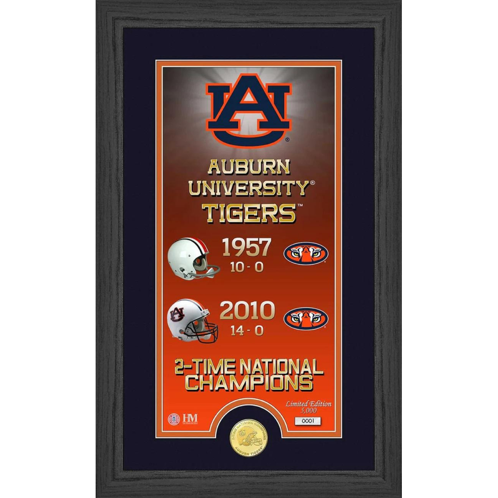 Auburn Football The Auburn Creed By George Petrie - Framed Print Wall Art