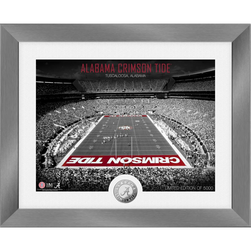 Houndstooth Alabama Commemorative Coin Lucky Poker Chip