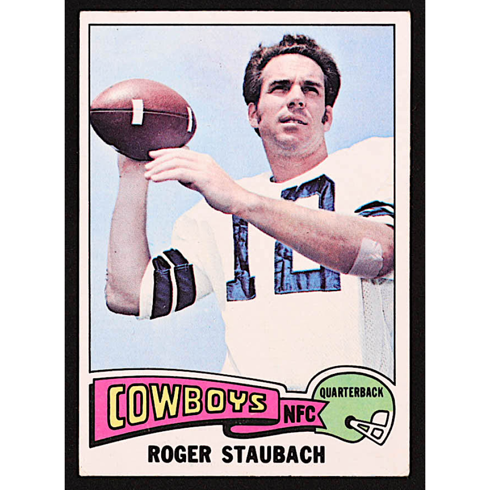 Roger Staubach 1975 Topps #145 | Pristine Auction