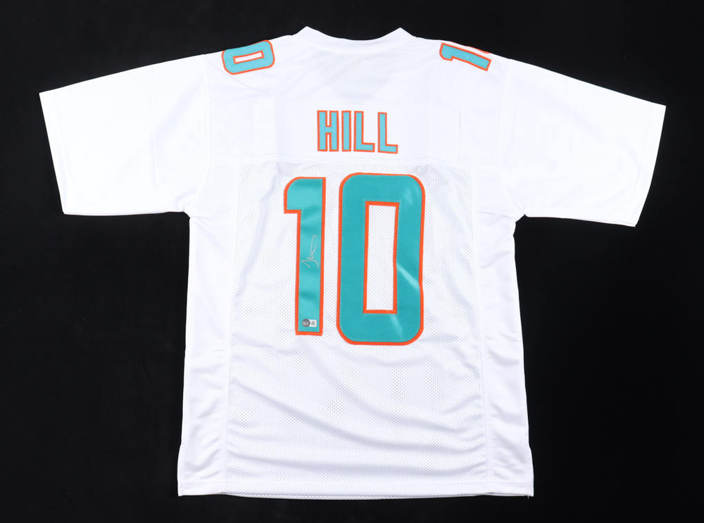 Tyreek Hill Signed Jersey (Beckett) at PristineAuction.com Tyreek Hill Signed Jersey (Beckett) at PristineAuction.com