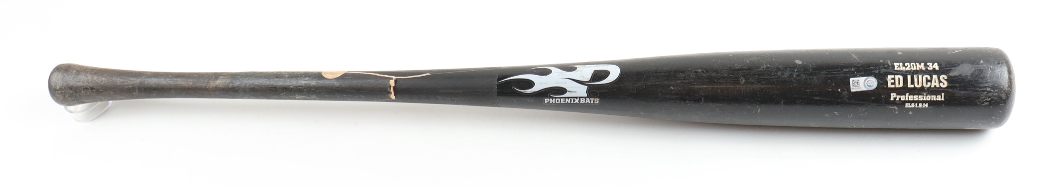 Ed Lucas Game-Used Baseball Bat (MLB) at PristineAuction.com Ed Lucas Game-Used Baseball Bat (MLB) at PristineAuction.com