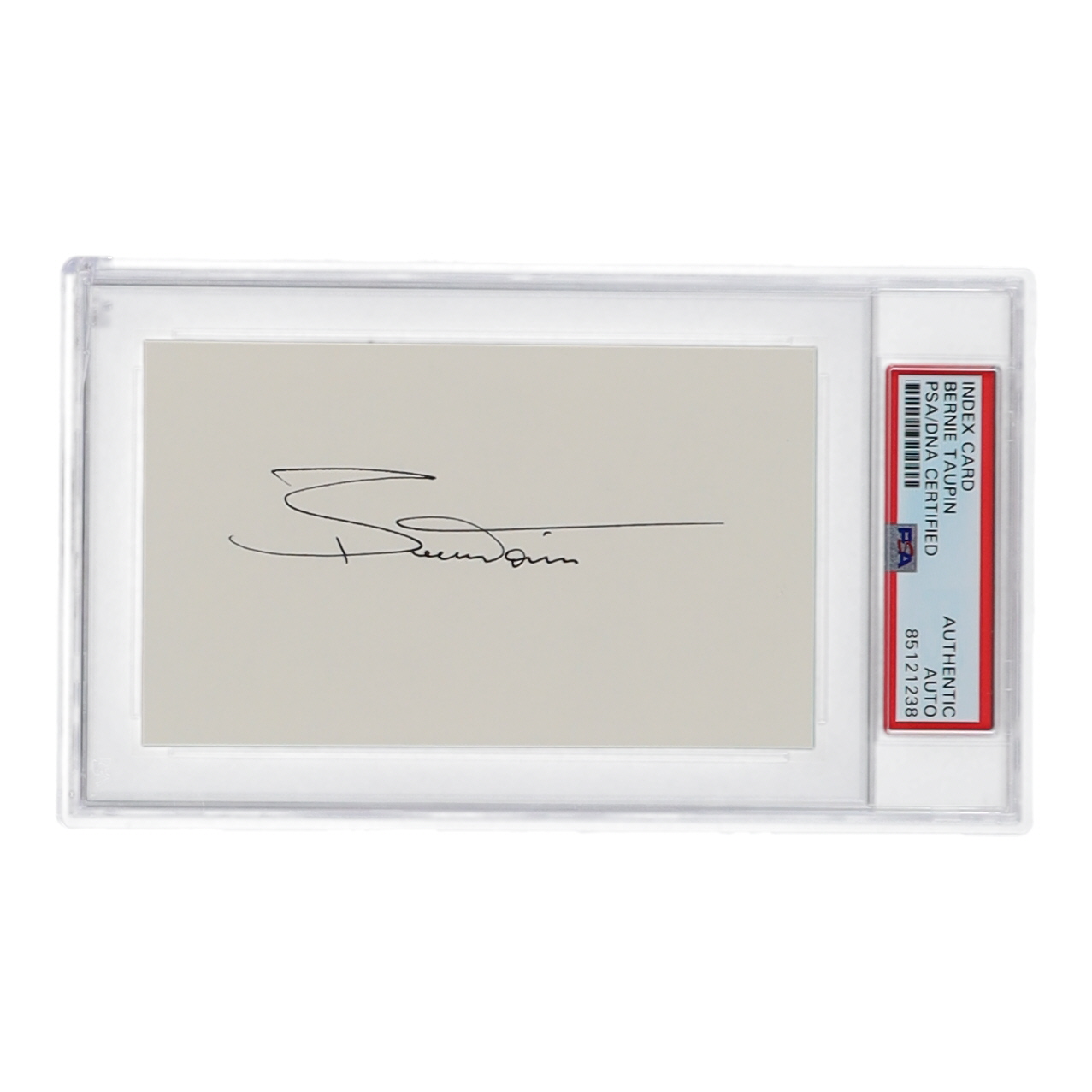 Bernie Taupin Signed 4x6 Index Card (PSA) at PristineAuction.com Bernie Taupin Signed 4x6 Index Card (PSA) at PristineAuction.com
