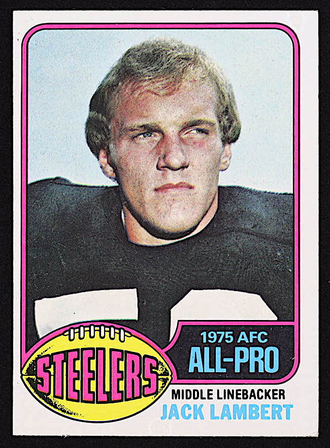 Jack Lambert 1976 Topps #220 AP RC at PristineAuction.com Jack Lambert 1976 Topps #220 AP RC at PristineAuction.com