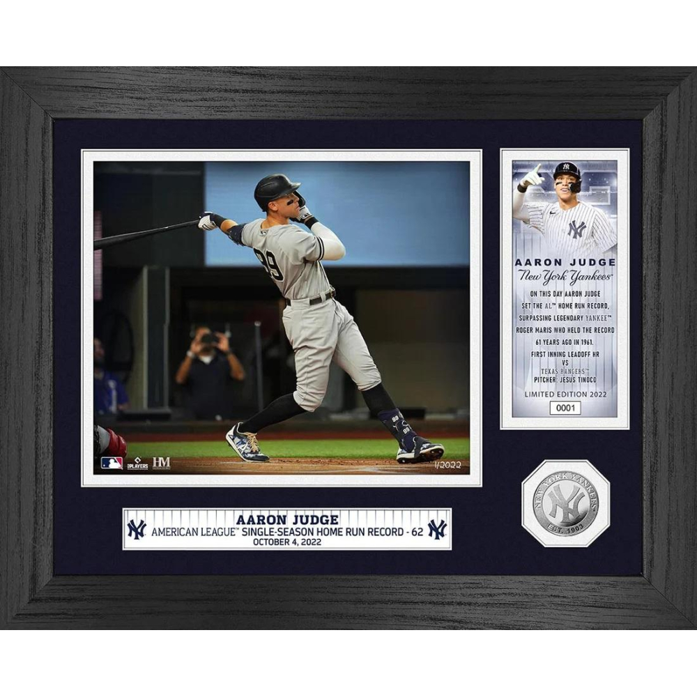 Aaron Judge LE American League Single Season Home Run Record
