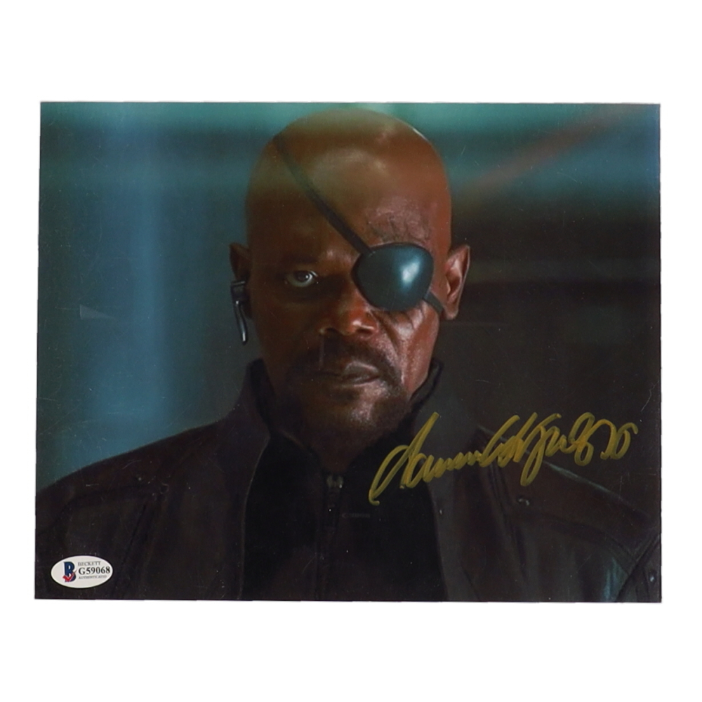 Samuel L. Jackson Signed "The Avengers" 8x10 Photo (Beckett) | Pristine ...
