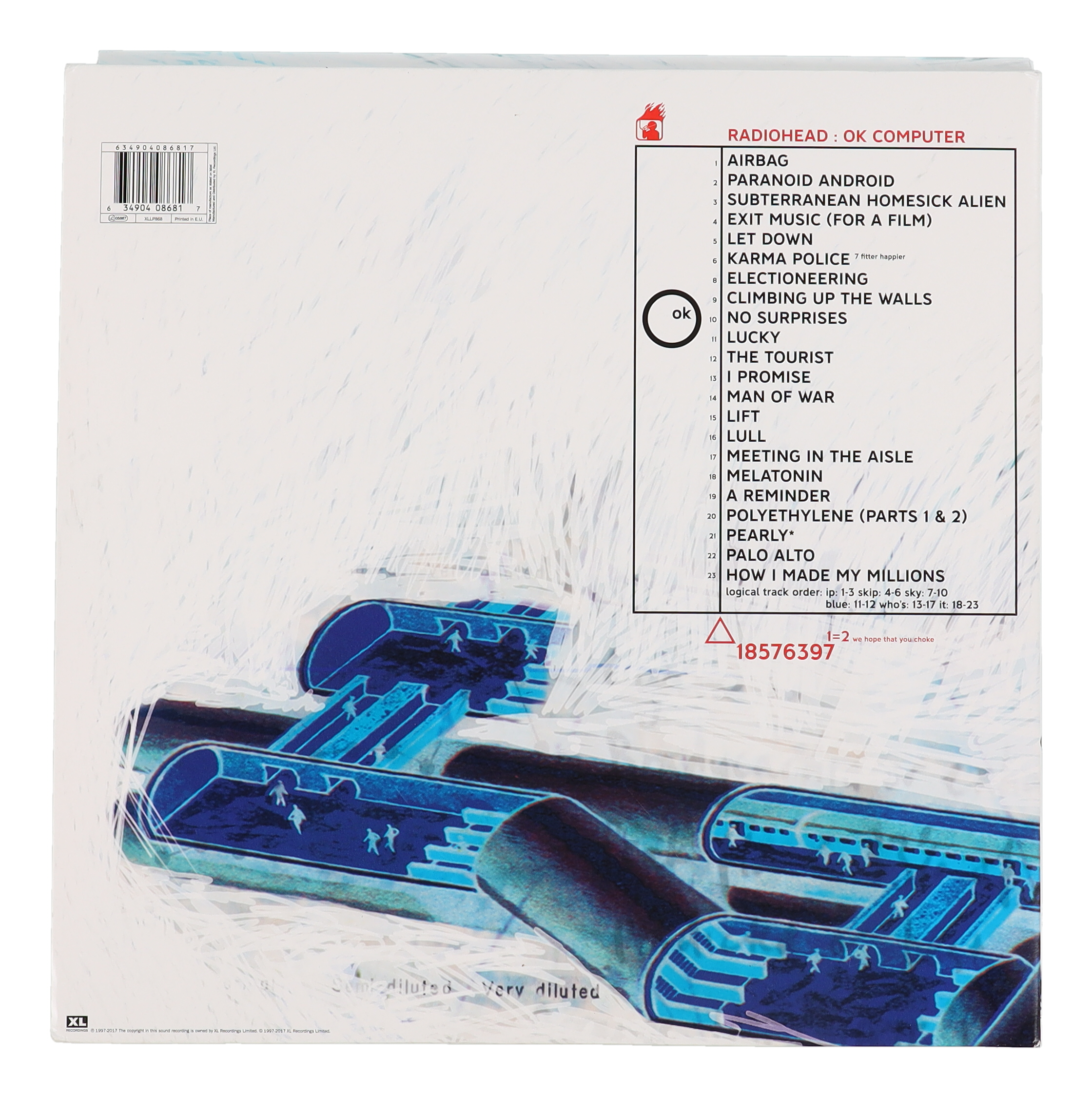 Thom Yorke & Jonny Greenwood Signed Radiohead "OK Computer" Vinyl Record Album (JSA) at PristineAuction.com Thom Yorke & Jonny Greenwood Signed Radiohead "OK Computer" Vinyl Record Album (JSA) at PristineAuction.com