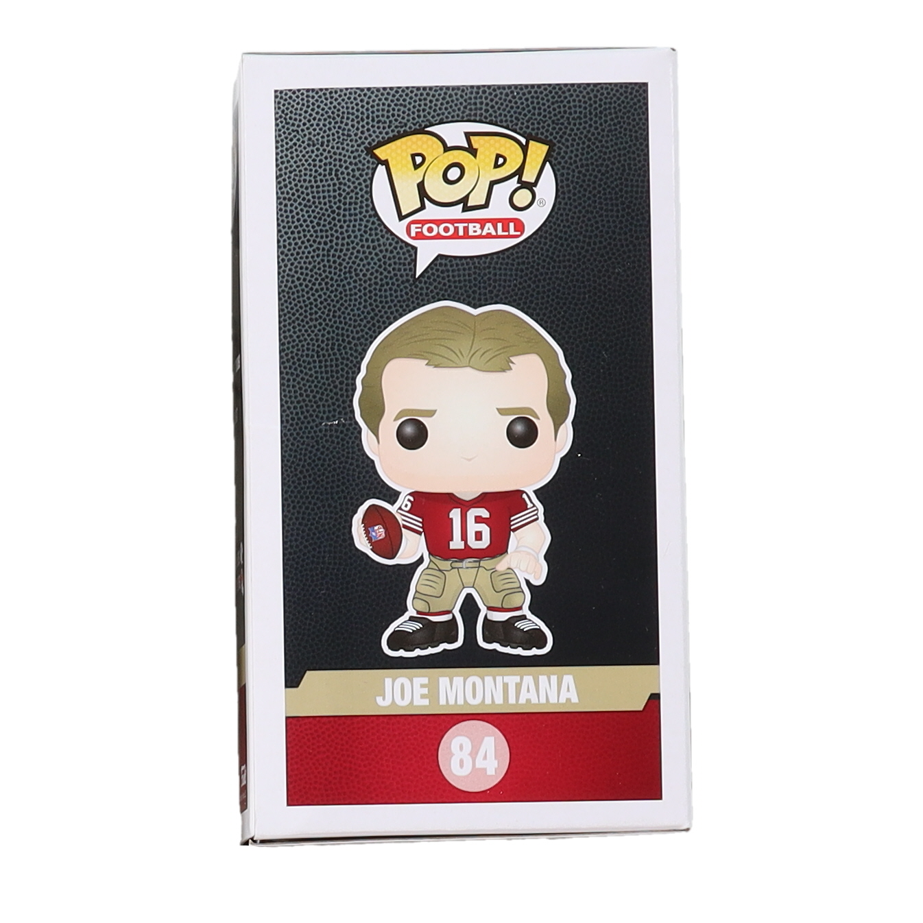 Joe Montana Signed 49ers #84 Funko Pop! Vinyl Figure (JSA) at PristineAuction.com Joe Montana Signed 49ers #84 Funko Pop! Vinyl Figure (JSA) at PristineAuction.com
