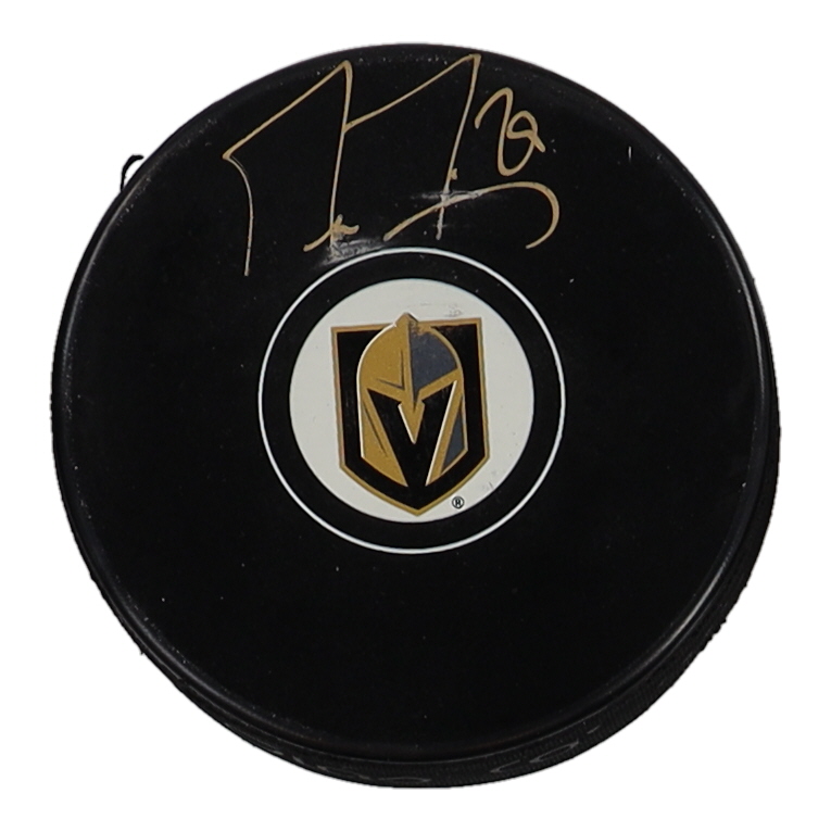 Marc-Andre Fleury Signed Golden Knights Logo Hockey Puck (Fanatics) at PristineAuction.com Marc-Andre Fleury Signed Golden Knights Logo Hockey Puck (Fanatics) at PristineAuction.com