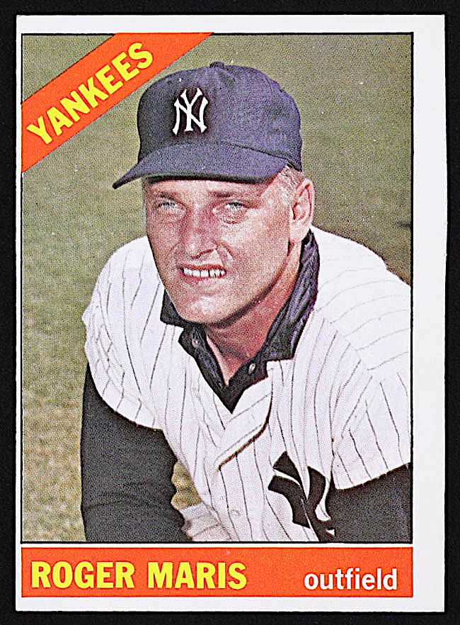 Roger Maris 1966 Topps #365 at PristineAuction.com Roger Maris 1966 Topps #365 at PristineAuction.com