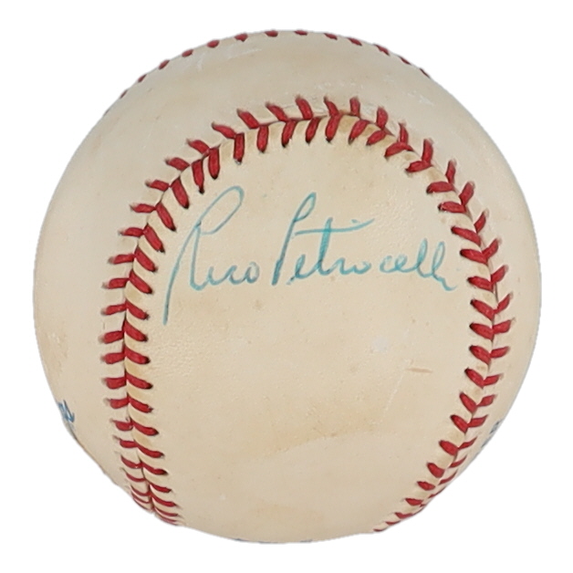 Rico Petrocelli Signed OAL Baseball (Beckett) at PristineAuction.com Rico Petrocelli Signed OAL Baseball (Beckett) at PristineAuction.com