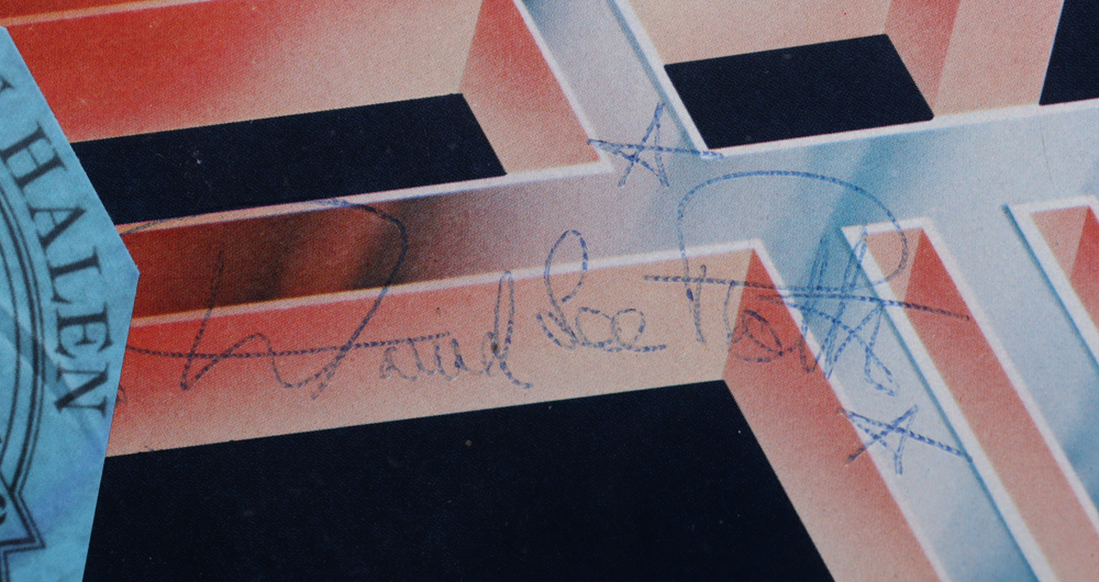 Eddie Van Halen & David Lee Roth Signed Custom Framed "Van Halen II" Vinyl Sleeve Display (JSA) at PristineAuction.com Eddie Van Halen & David Lee Roth Signed Custom Framed "Van Halen II" Vinyl Sleeve Display (JSA) at PristineAuction.com