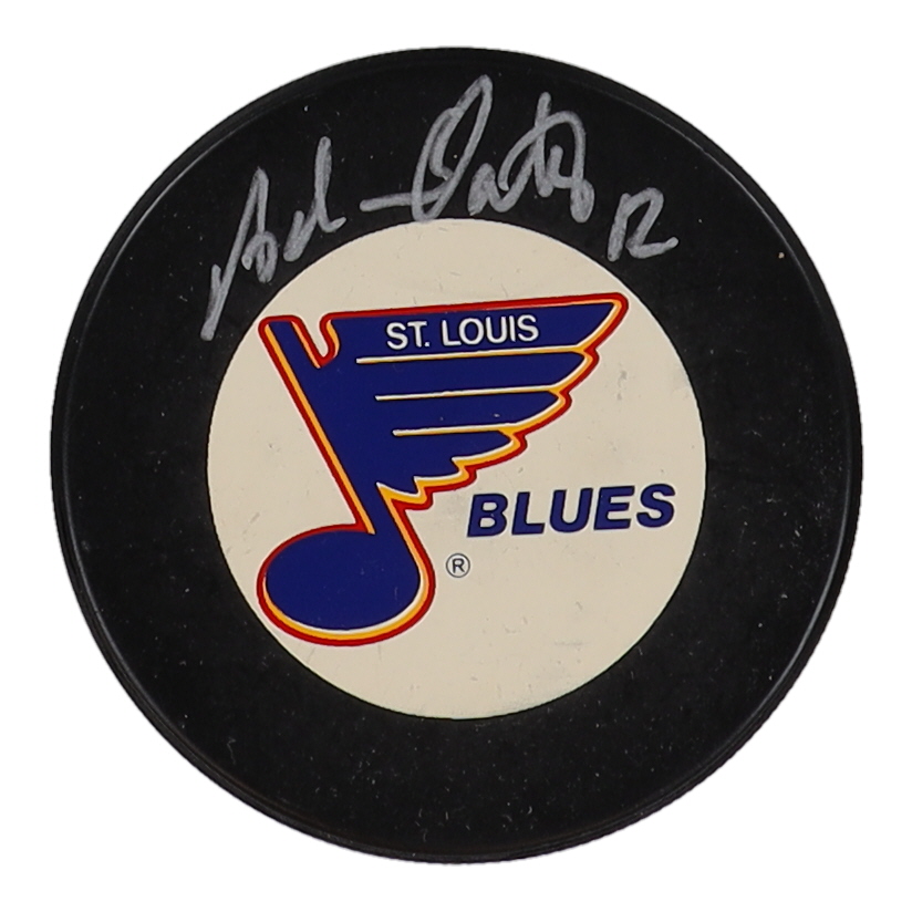Adam Oates Signed Blues Logo Hockey Puck (PSA) at PristineAuction.com Adam Oates Signed Blues Logo Hockey Puck (PSA) at PristineAuction.com
