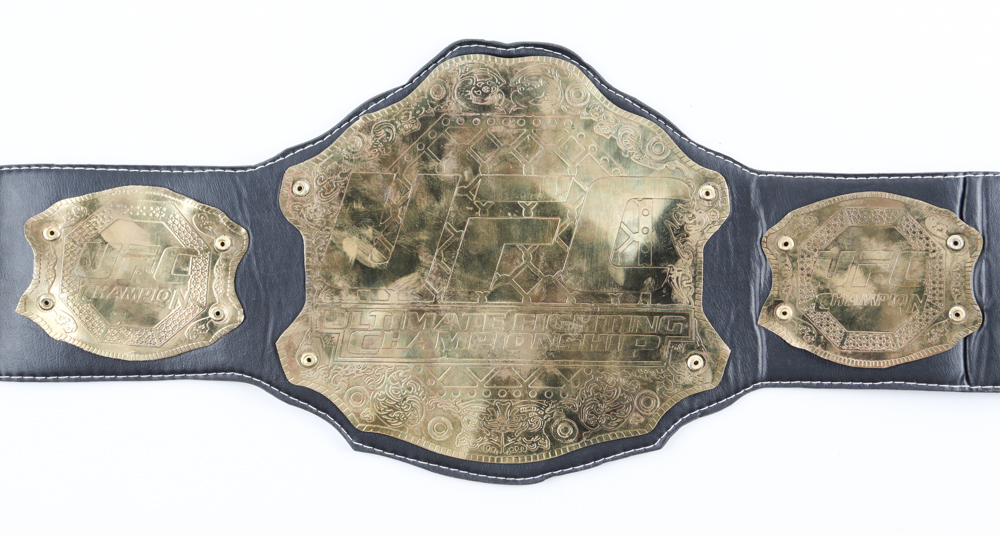 Donald "Cowboy" Cerrone Signed Full-Size UFC Championship Belt (PA & Beckett) at PristineAuction.com Donald "Cowboy" Cerrone Signed Full-Size UFC Championship Belt (PA & Beckett) at PristineAuction.com