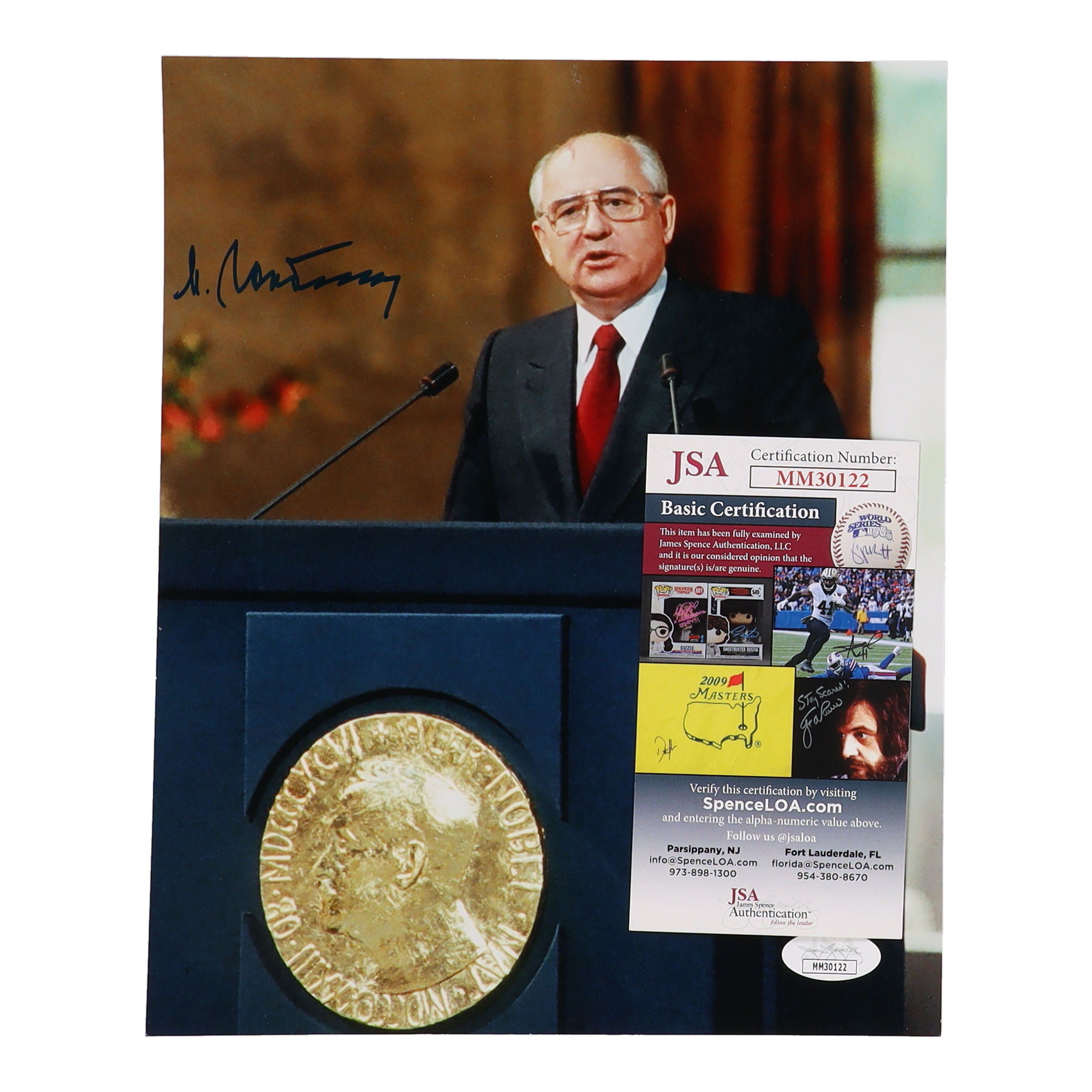 Mikhail Gorbachev Signed 8x10 Photo (JSA) at PristineAuction.com Mikhail Gorbachev Signed 8x10 Photo (JSA) at PristineAuction.com