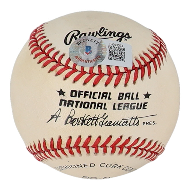 Don Drysdale Signed ONL Baseball (Beckett) at PristineAuction.com Don Drysdale Signed ONL Baseball (Beckett) at PristineAuction.com