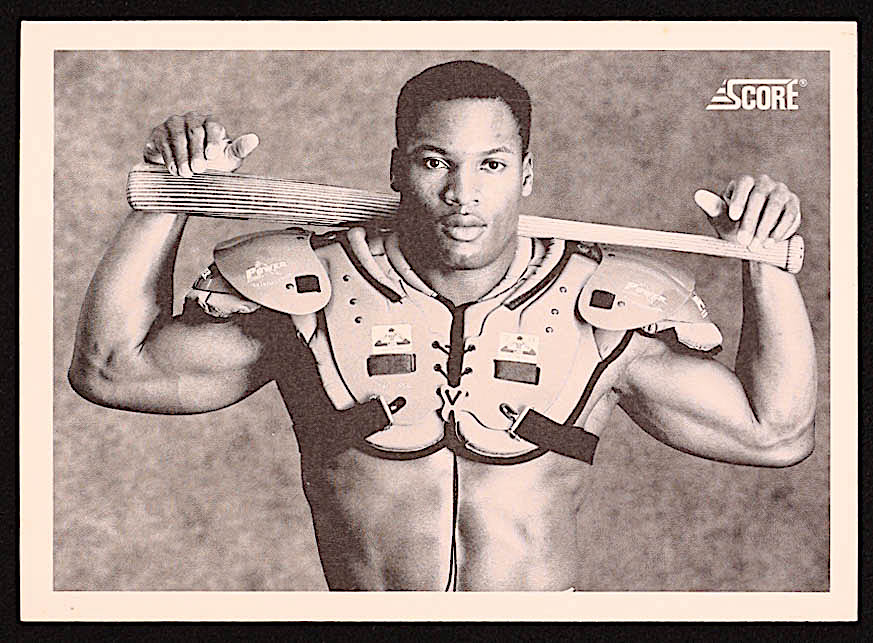 Bo Jackson 1990 Score #697 FB/BB at PristineAuction.com Bo Jackson 1990 Score #697 FB/BB at PristineAuction.com
