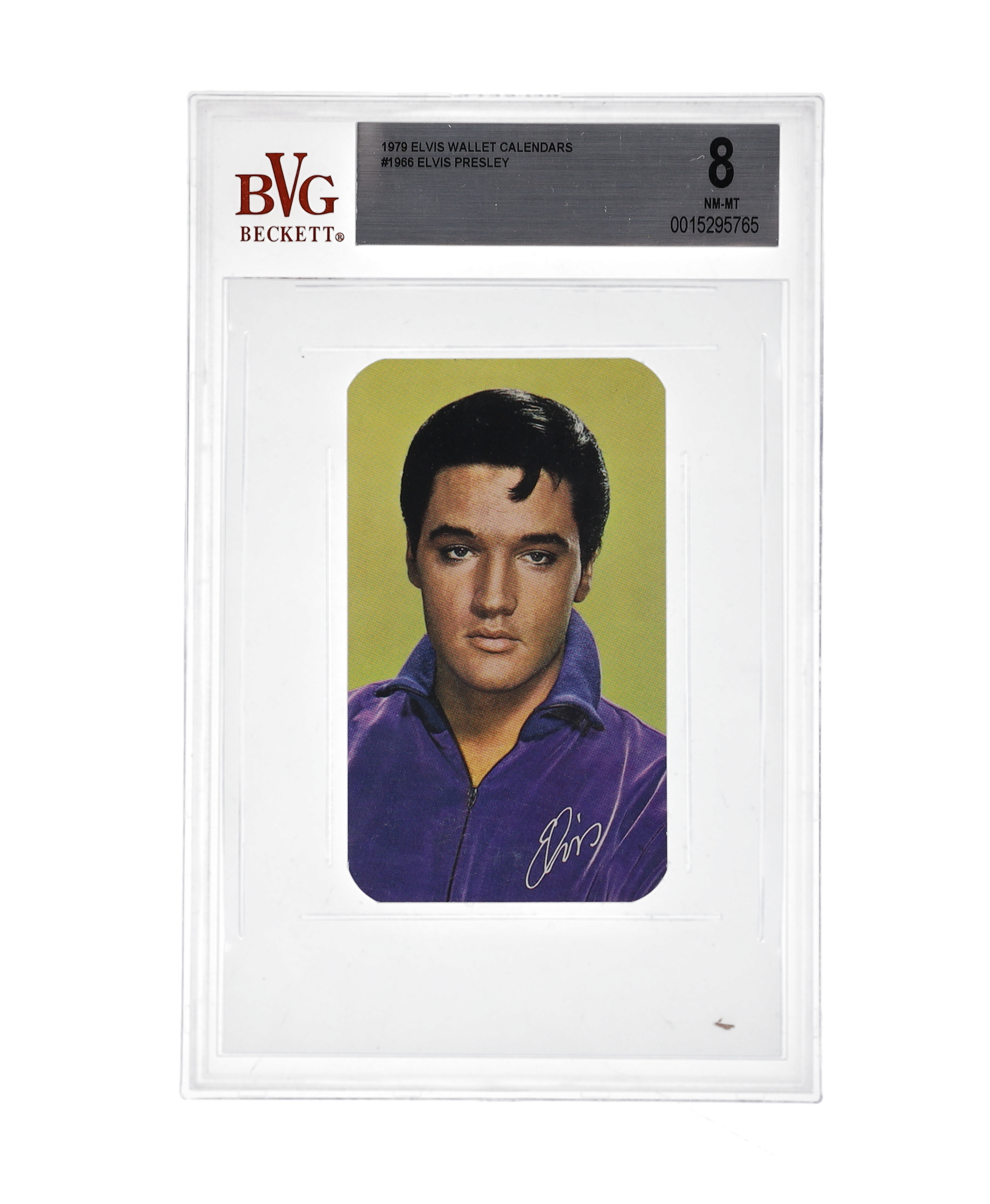 Elvis Presley 1979 Elvis Wallet Calendars #1966 (BVG 8) at PristineAuction.com Elvis Presley 1979 Elvis Wallet Calendars #1966 (BVG 8) at PristineAuction.com